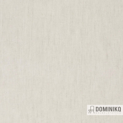 Kvadrat Pimento 002 gordijnstof met zout-en-peper effect, kamerhoog linnen, lichtecht, dicht geweven, krimppercentage 3%.