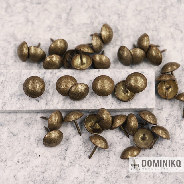 QUARKZMAN 60 Stück Polsternägel, 11 mm x 13 mm, flacher Kopf QUARKZMAN 60 Stück Polsternägel, 11 mm x 13 mm, flacher Kopf
