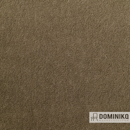 Vescom Ariana 7061.16 mohair velvet stof, glanzende effen horizontale pool in neutrale tint, luxe interieurstof van Vescom.
