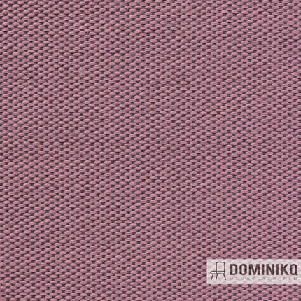 Stof Vescom Wilson 7067.12 met matte uitstraling en zachte textuur, veelzijdig met een richtingloze all-over structuur, roze tint.