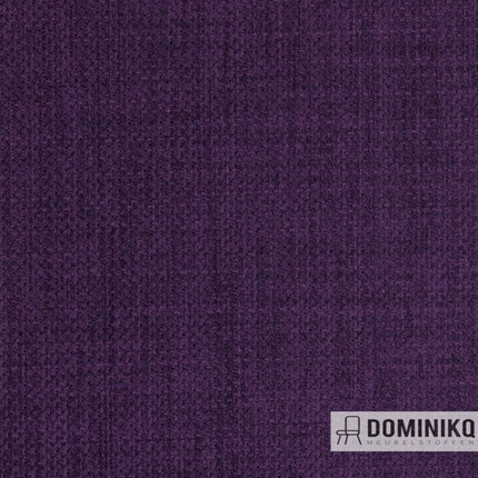 Damson kleur Linetta meubelstof, linnen look, antibacterieel, brandvertragend, vanaf 5 meter 10% korting. Ideaal voor horeca en zorg.