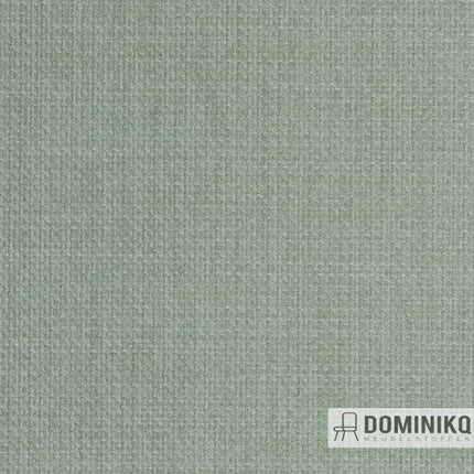 Agua Linetta LIN16 mint stof, hoogwaardig linnen look textiel, ideaal voor horeca en zorg, water- en vlekbestendig. Vanaf 5m korting.